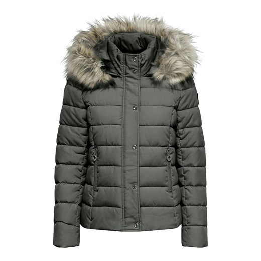 ONLY Kurtka zimowa w kolorze szarym ze sklepu Limango Polska w kategorii Kurtki damskie - zdjęcie 187613236