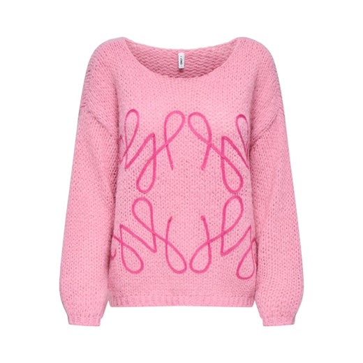 ONLY Sweter w kolorze jasnoróżowym ze sklepu Limango Polska w kategorii Swetry damskie - zdjęcie 187613256