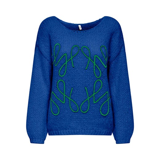 ONLY Sweter w kolorze niebieskim ze sklepu Limango Polska w kategorii Swetry damskie - zdjęcie 187613258