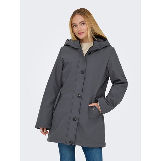 ONLY Parka puchowa w kolorze szarym ze sklepu Limango Polska w kategorii Kurtki damskie - zdjęcie 187613377