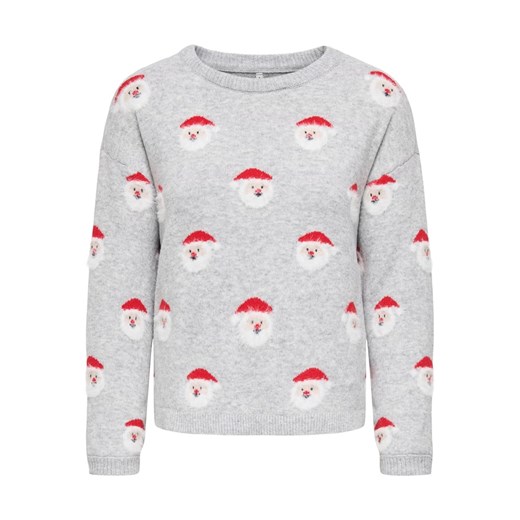 ONLY Sweter w kolorze szarym ze sklepu Limango Polska w kategorii Swetry damskie - zdjęcie 187613556