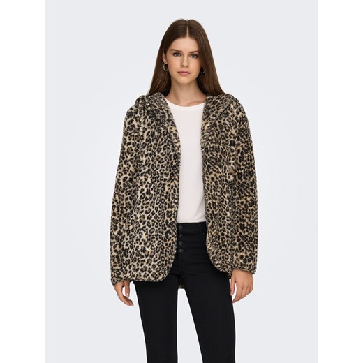ONLY Kardigan w kolorze jasnobrązowo-czarnym ze sklepu Limango Polska w kategorii Swetry damskie - zdjęcie 187613558