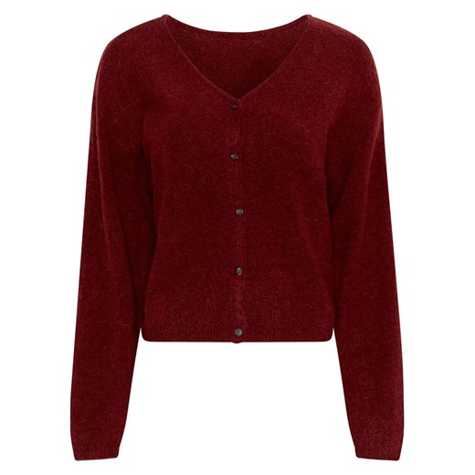 MOSS COPENHAGEN Kardigan &quot;Milania&quot; w kolorze bordowym ze sklepu Limango Polska w kategorii Swetry damskie - zdjęcie 187613567
