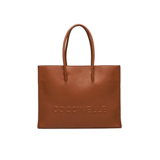 Coccinelle Torebka QBB Coccinellemyrtha E1 QBB 18 02 01 Brązowy ze sklepu MODIVO w kategorii Torby Shopper bag - zdjęcie 187613755