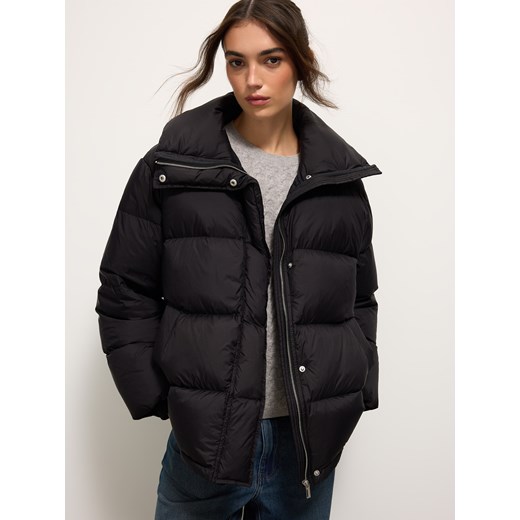 Mohito - Puchowa kurtka - czarny ze sklepu Mohito w kategorii Kurtki damskie - zdjęcie 187613915