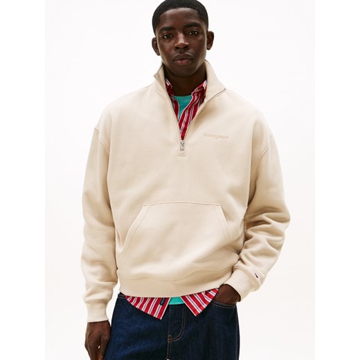 Tommy Jeans Bluza męska Mężczyźni melanżowy jednolity ze sklepu vangraaf w kategorii Bluzy męskie - zdjęcie 187613966