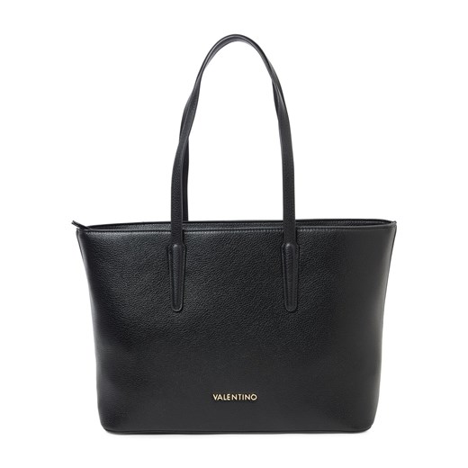 VALENTINO HANDBAGS Damski shopper - Special Martu Kobiety Sztuczna skóra czarny jednolity ze sklepu vangraaf w kategorii Torby Shopper bag - zdjęcie 187613977