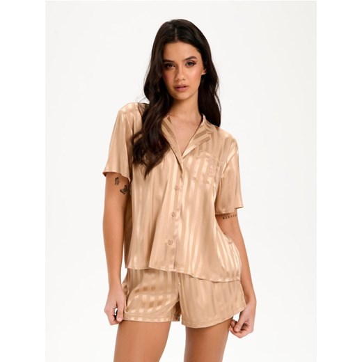 Sinsay - Piżama dwuczęściowa Winnie The Pooh - beżowy ze sklepu Sinsay w kategorii Piżamy damskie - zdjęcie 187615319