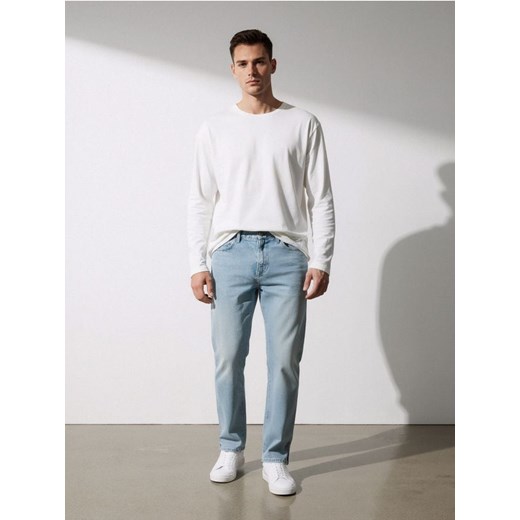 Sinsay - Jeansy loose fit - niebieski ze sklepu Sinsay w kategorii Jeansy męskie - zdjęcie 187615409