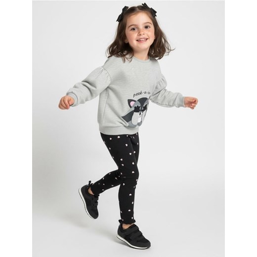 Sinsay - Komplet z nadrukiem szopa i 3D łapkami - wielobarwny ze sklepu Sinsay w kategorii Komplety dziewczęce - zdjęcie 187615469