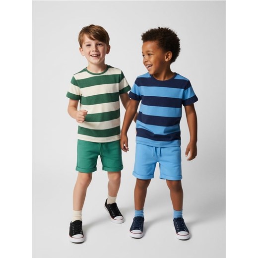 Sinsay - Szorty w stylu basic 2 pack - zielony ze sklepu Sinsay w kategorii Spodenki chłopięce - zdjęcie 187615498