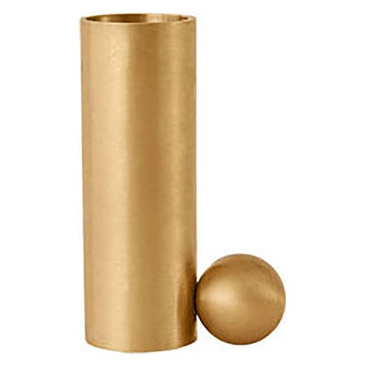 OYOY living design Świecznik &quot;Palloa&quot; w kolorze złotym - wys. 7 cm ze sklepu Limango Polska w kategorii Świeczniki - zdjęcie 187617479