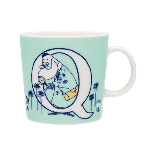 Moomin Kubek jumbo &quot;Q&quot; w kolorze turkusowym - 400 ml ze sklepu Limango Polska w kategorii Dzbanki i zaparzacze - zdjęcie 187617525