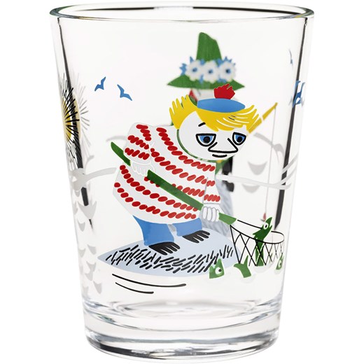 Moomin Szklanka &quot;Fishing&quot; ze wzorem - 220 ml ze sklepu Limango Polska w kategorii Naczynia - zdjęcie 187617537
