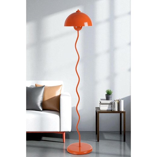 Opviq Lampa stojąca w kolorze pomarańczowym - wys. 157 cm ze sklepu Limango Polska w kategorii Oświetlenie - zdjęcie 187617567