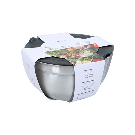 Alpina Miski (3 szt.) w kolorze srebrnym do mieszania Alpina onesize promocyjna cena Limango Polska