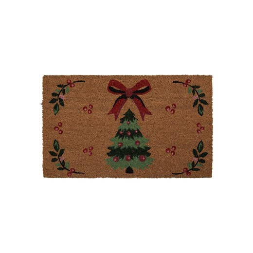 Clayre &amp; Eef Wycieraczka w kolorze jasnobrązowo-zielonym z włókna kokosowego - 45 x 75 cm ze sklepu Limango Polska w kategorii Dom - zdjęcie 187617735