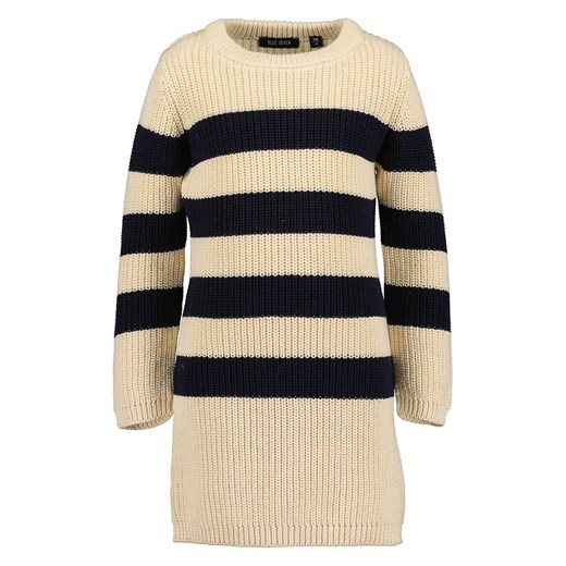 Blue Seven Sukienka dzianinowa w kolorze beżowo-czarnym ze sklepu Limango Polska w kategorii Sukienki dziewczęce - zdjęcie 187617907