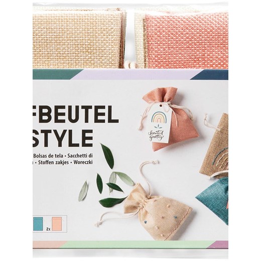 folia PAPER Torebki jutowe (5 szt.) &quot;Boho Chic&quot; - 6+ ze sklepu Limango Polska w kategorii Zabawki - zdjęcie 187618036