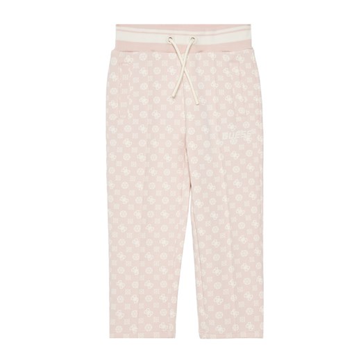 Guess Spodnie dresowe J5YQ34 KB212 Różowy Regular Fit ze sklepu MODIVO w kategorii Spodnie dziewczęce - zdjęcie 187618228