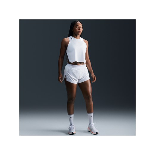 Damskie spodenki do biegania ze średnim stanem i wszytą bielizną Dri-FIT ADV 8 Nike L (EU 44-46) wyprzedaż Nike poland