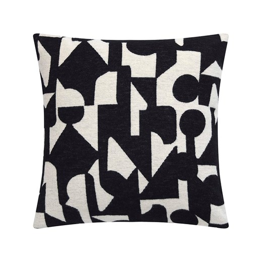 David Fussenegger Poszewka &quot;Silvretta - Abstrakt&quot; w kolorze czarno-białym na poduszkę ze sklepu Limango Polska w kategorii Poduszki dekoracyjne - zdjęcie 187620029