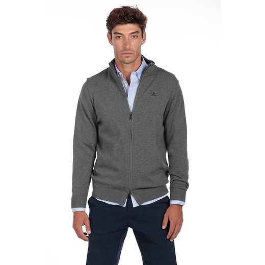 The Time of Bocha Kardigan w kolorze szarym ze sklepu Limango Polska w kategorii Swetry męskie - zdjęcie 187620085