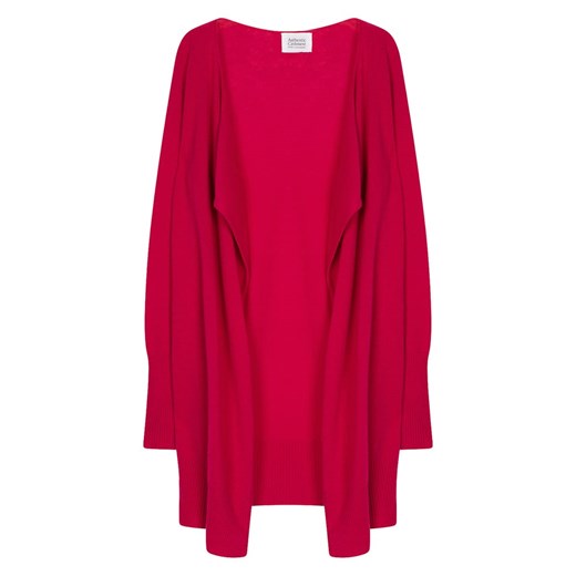 AUTHENTIC CASHMERE Kaszmirowy kardigan &quot;Chesery&quot; w kolorze czerwonym L wyprzedaż Limango Polska