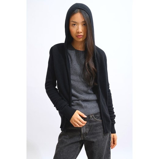 AUTHENTIC CASHMERE Kaszmirowy kardigan &quot;Colombis&quot; w kolorze czarnym ze sklepu Limango Polska w kategorii Swetry damskie - zdjęcie 187620286