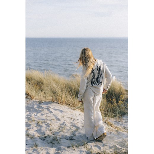 Making People Surf LS - Dirty White ze sklepu Surf Inc w kategorii Bluzki damskie - zdjęcie 187620547