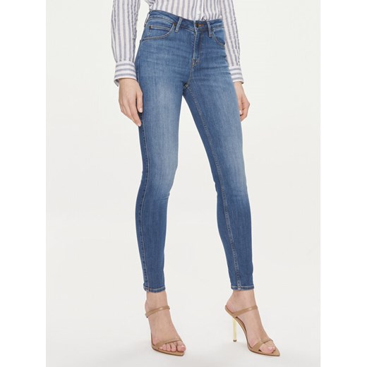 Lee Jeansy Scarlet 112346881 Niebieski Skinny Fit Lee 28_31 MODIVO