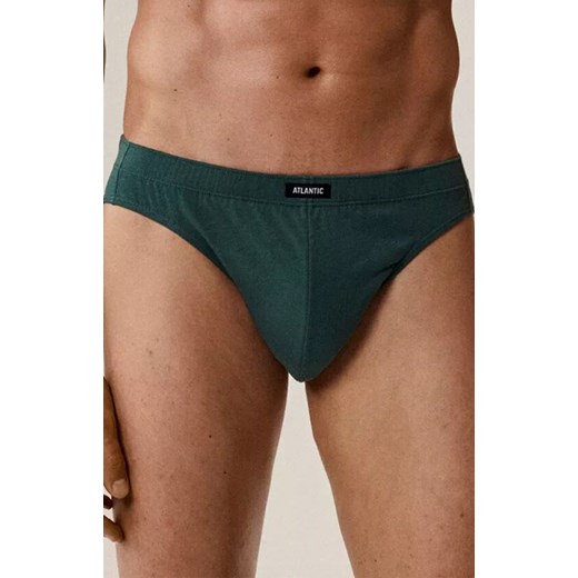 3-pack slipy męskie Sport 3MP-132-COB/DEN/ZIEC, Kolor granatowo-niebiesko-zielony, Rozmiar S, ATLANTIC ze sklepu Primodo w kategorii Majtki męskie - zdjęcie 187620855