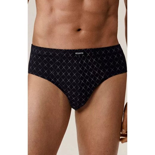 3-pack slipy męskie Classic 3MP-205-GRA/SZM/ZIEC, Kolor granatowo-szaro-zielony, Rozmiar L, ATLANTIC ze sklepu Primodo w kategorii Majtki męskie - zdjęcie 187620858