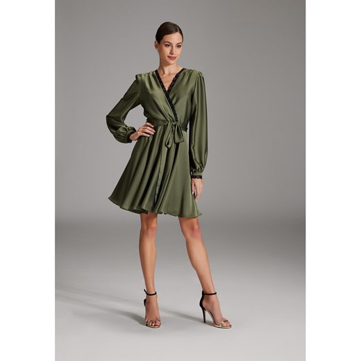 SWING Sukienka w kolorze khaki ze sklepu Limango Polska w kategorii Sukienki - zdjęcie 187621089