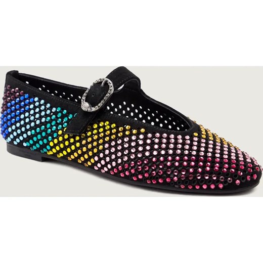 Kurt Geiger Baleriny MAYFAIR | zamsz ze sklepu Gomez Fashion Store w kategorii Balerinki - zdjęcie 187622327