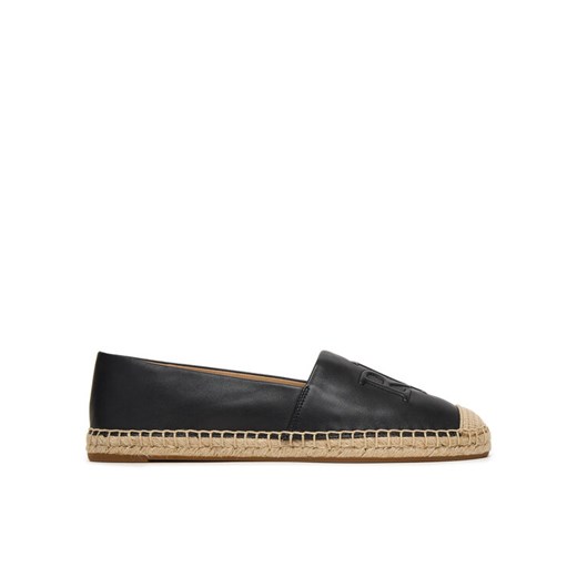 Espadryle LAUREN RALPH LAUREN Cameryn 802P04415001 Czarny ze sklepu eobuwie.pl w kategorii Espadryle damskie - zdjęcie 187622466