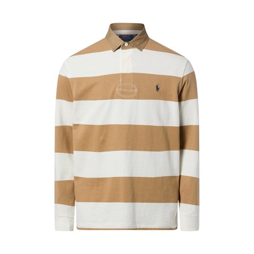 Polo Ralph Lauren Męska koszulka polo Mężczyźni Bawełna wielbłądzi w paski ze sklepu vangraaf w kategorii T-shirty męskie - zdjęcie 187623216