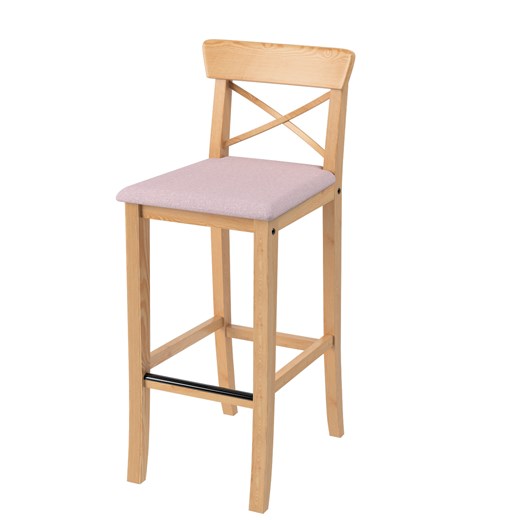 Pokrowiec na krzesło barowe Ingolf z tapicerowanym siedziskiem ze sklepu dekoria.pl w kategorii Pokrowce - zdjęcie 187623298