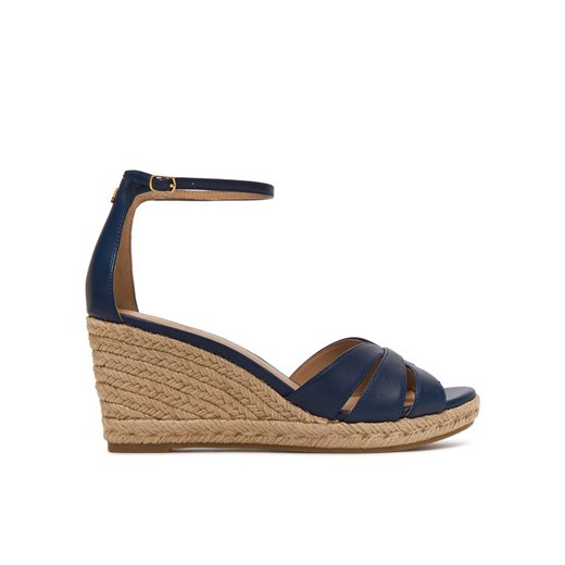 Espadryle LAUREN RALPH LAUREN Nellie 802P04433003 Granatowy ze sklepu eobuwie.pl w kategorii Espadryle damskie - zdjęcie 187623609