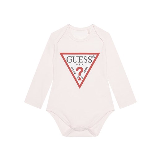 Guess Body H5RW00 K6YW1 Różowy ze sklepu MODIVO w kategorii Body niemowlęce - zdjęcie 187623655