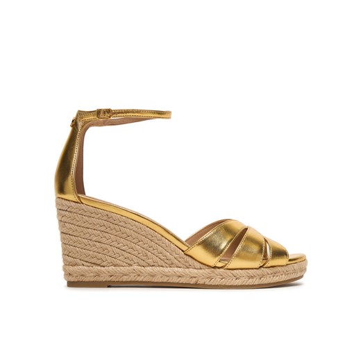 LAUREN RALPH LAUREN Espadryle Nellie 802P04434001 Złoty ze sklepu MODIVO w kategorii Espadryle damskie - zdjęcie 187623656