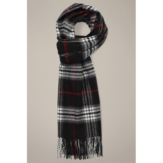 Szal Czarno-Szary w Kratę ze sklepu Lancerto S.A. w kategorii Dodatki męskie - zdjęcie 187623797