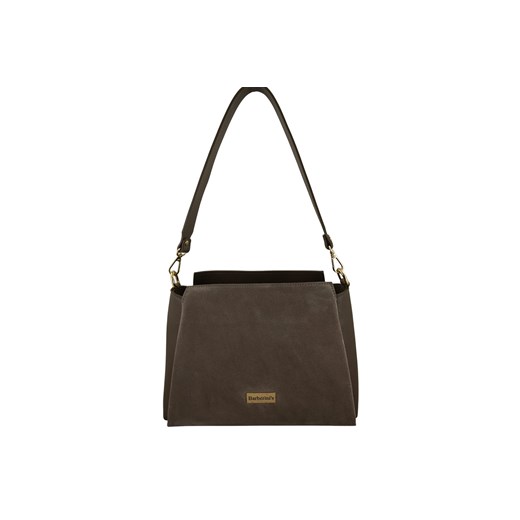 Torebka miejska z naturalnego zamszu i skóry - Beżowa ciemna ze sklepu butyolivier w kategorii Listonoszki - zdjęcie 187623888