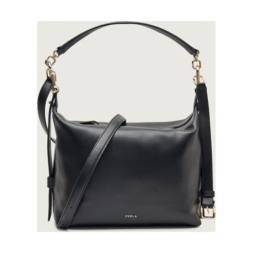 Furla Skórzane hobo FURLA TONIE ze sklepu Gomez Fashion Store w kategorii Torebki hobo - zdjęcie 187624016