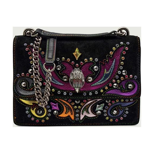 Kurt Geiger Torebka na ramię SHOREDITCH WESTERN | zamsz ze sklepu Gomez Fashion Store w kategorii Kopertówki - zdjęcie 187624019