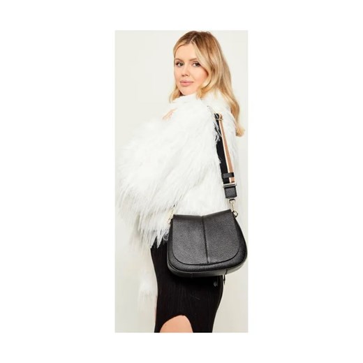 GIANNI CHIARINI Skórzana torebka na ramię HELENA ROUND ze sklepu Gomez Fashion Store w kategorii Listonoszki - zdjęcie 187624045