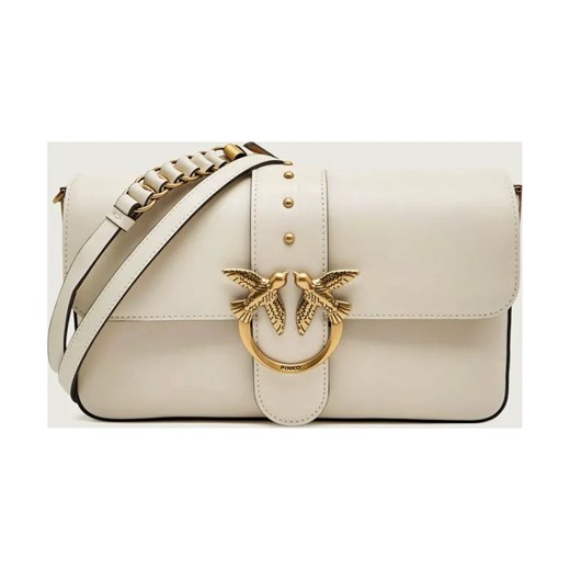 Pinko Skórzana listonoszka LOVE ONE CLASSIC SLOUCHY ze sklepu Gomez Fashion Store w kategorii Listonoszki - zdjęcie 187624046