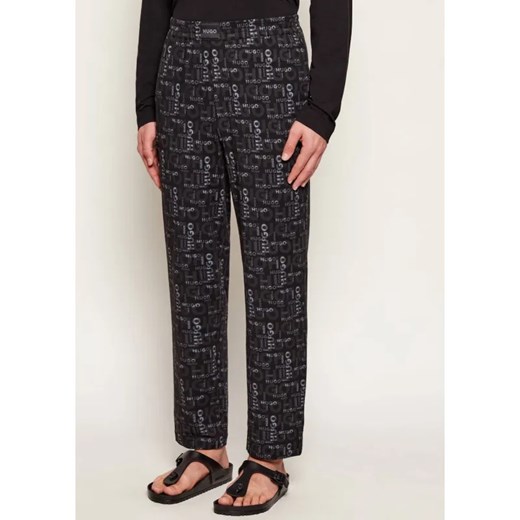 Hugo Bodywear Spodnie od piżamy MAEL | Regular Fit ze sklepu Gomez Fashion Store w kategorii Piżamy męskie - zdjęcie 187624155