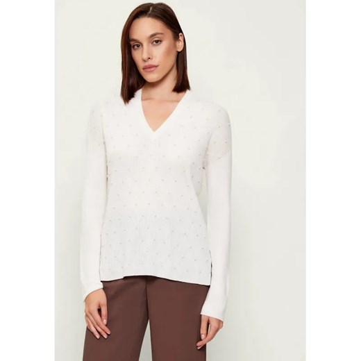 Liu Jo Wełniany sweter | Loose fit ze sklepu Gomez Fashion Store w kategorii Swetry damskie - zdjęcie 187624188