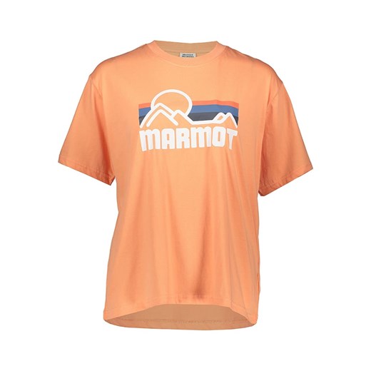 Marmot Koszulka sportowa &quot;201&quot; w kolorze pomarańczowym ze sklepu Limango Polska w kategorii Bluzki damskie - zdjęcie 187626697